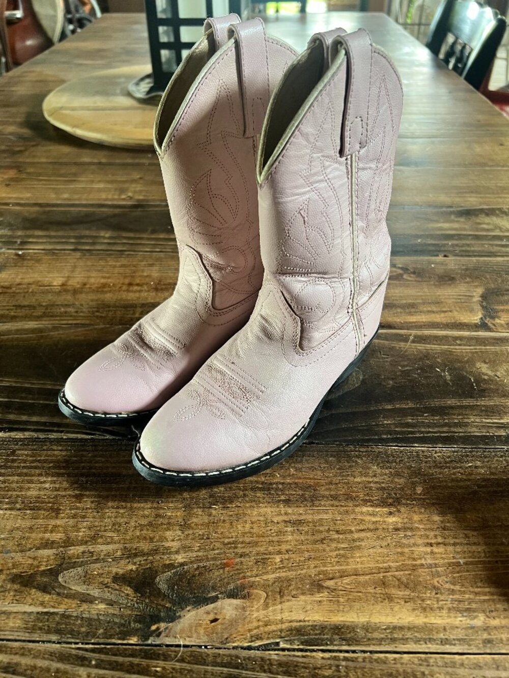 Masterson's  Little Girls' Denver Western Boots - Round Toe